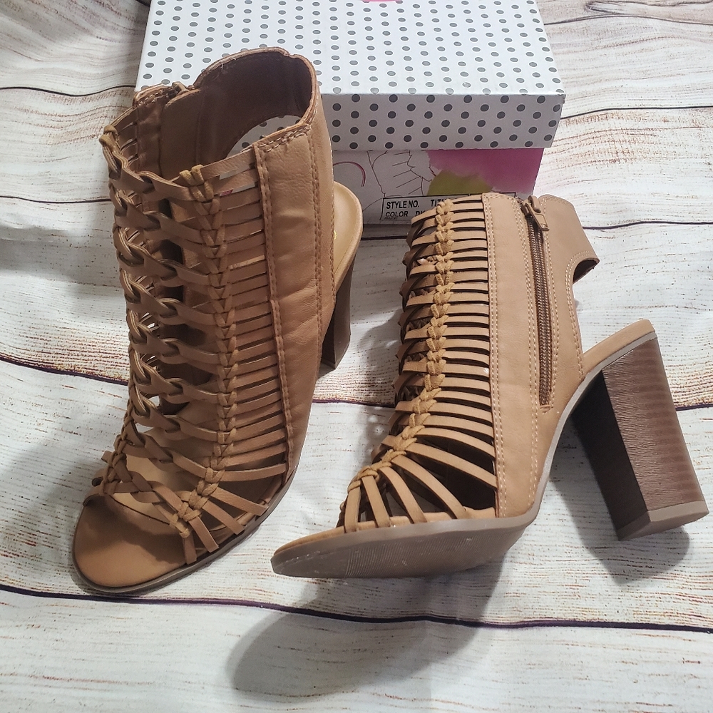 Leather - Block Heels